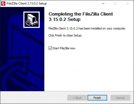 Установка FTP-клиента FileZilla